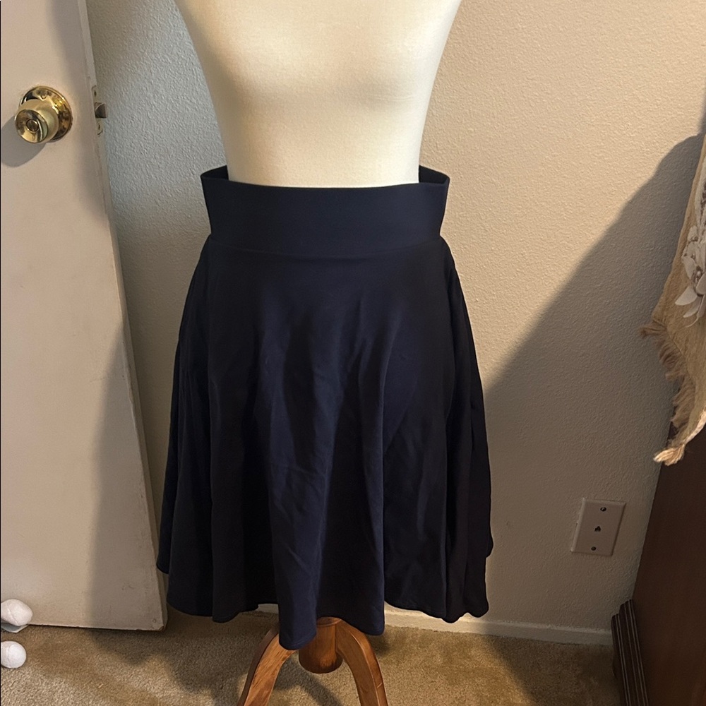 Elhoffer Navy Blue Skirt
